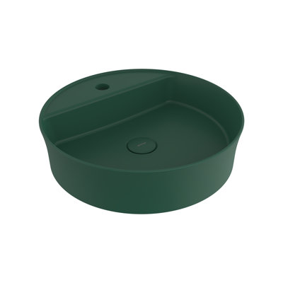 Bocchi Sottile Slim Line 450mm L x 450mm W Ceramic Circular Sink