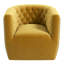 Chaise pivotante rembourrée-32035692