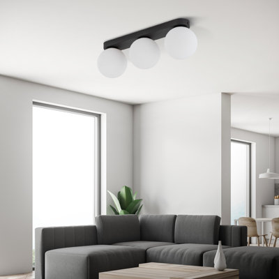 Zelmo Glass Flush Mount