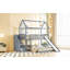 Lit superposé avec glissade, lit maison avec glissade-1160956487