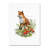 'Fox' Print on Wrapped Canvas-21938476