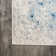 Dune Modern Abstract Cream/Blue Rug