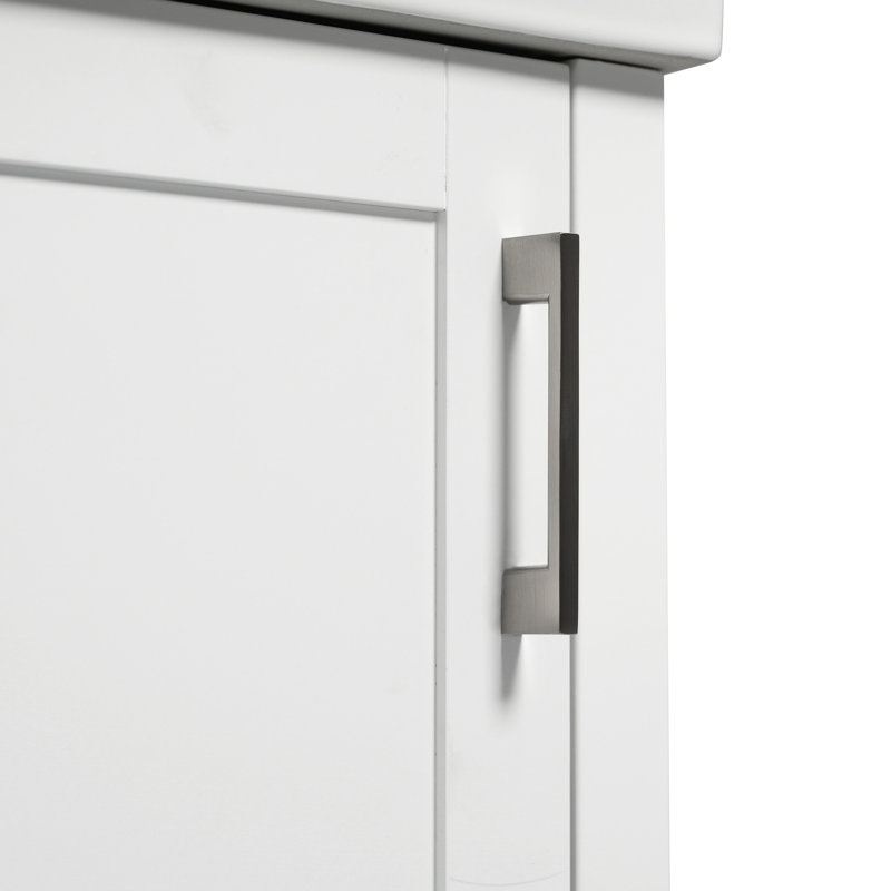 Meuble-lavabo 20,3 po avec comptoir en céramique, Blanc