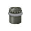Deltana UFBP4505U3 Round Universal Floor Bumper Pattern Cap 1-5/8", Solid Brass in Polished Brass-511255449-511255452
