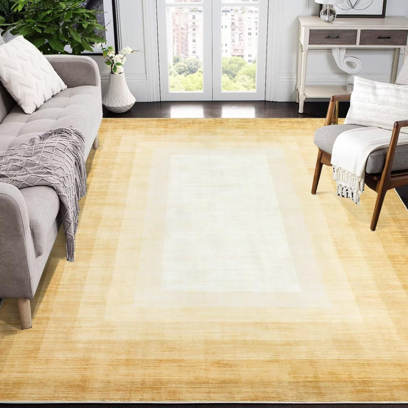 Tapis d'intérieur antidérapants à envers en caoutchouc, Rectangle 8 pi x 10 pi