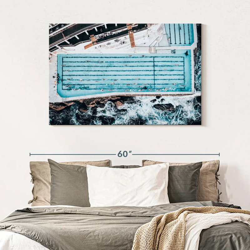 Piscine Gillard Bondi Icebergs, H 32 po x l 48 po