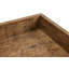 Console industrielle 32 pouces, bibliothèque rustique à 3 niveaux et table d'entrée avec structure en métal, finition bois récupéré