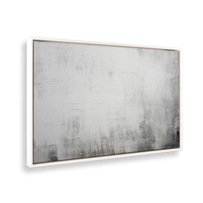 Silent White II Rolled Canvas