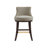 Lucia Modern Chenille Upholstered Bar Stool with Beech Wood Frame in Leaf Green-113050972-113050973-128620582