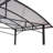 Patio Grill Gazebo 8X5ft,Outdoor Patio Canopy,BBQ Shelter With Steel Hardtop And Side Shelves