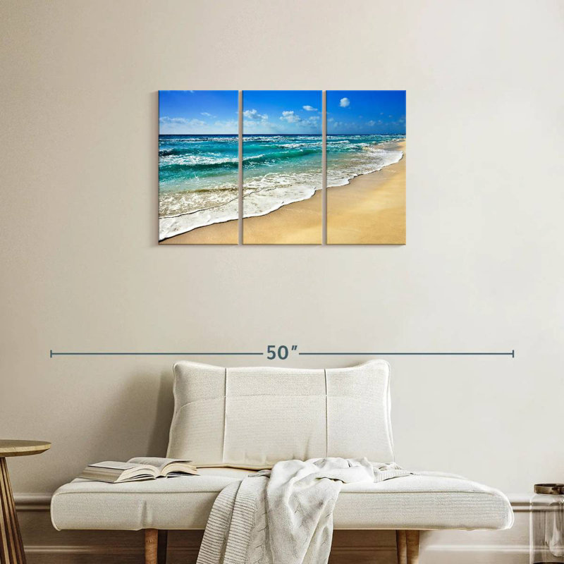 Nicci Cancun Beach II, 36" H x 57" W