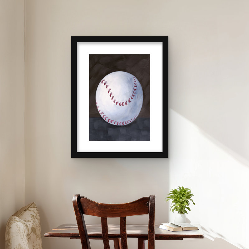 Impression de nature morte balle de baseball | Man Man Home Decor