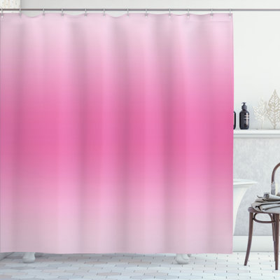Dothan Ombre Shower Curtain with Hooks Included