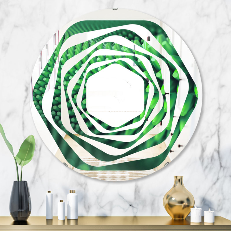 Miroir mural Whirl, 31,5 po x 31,5 po