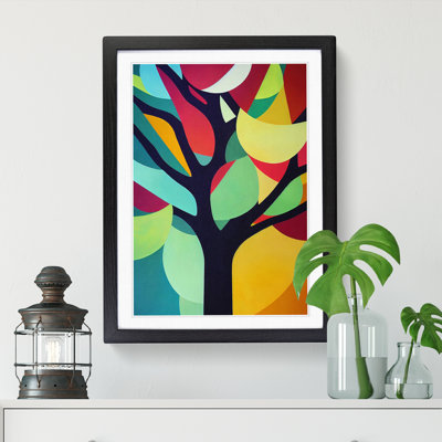 Unique Abstract Apple Tree Vol.3 - Single Picture Frame Print