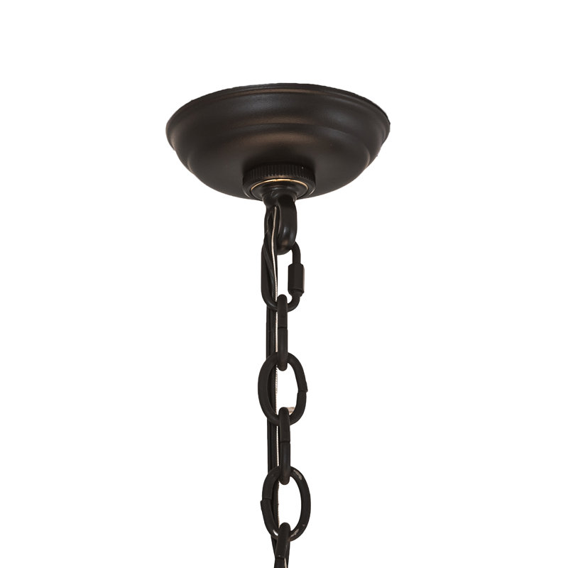Luminaire suspendu cylindrique 10 lumières