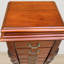 Reddish brown Rectangular Solid Wood Jewellery Armoires