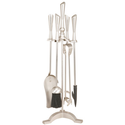 Steel Fireplace Tool Set