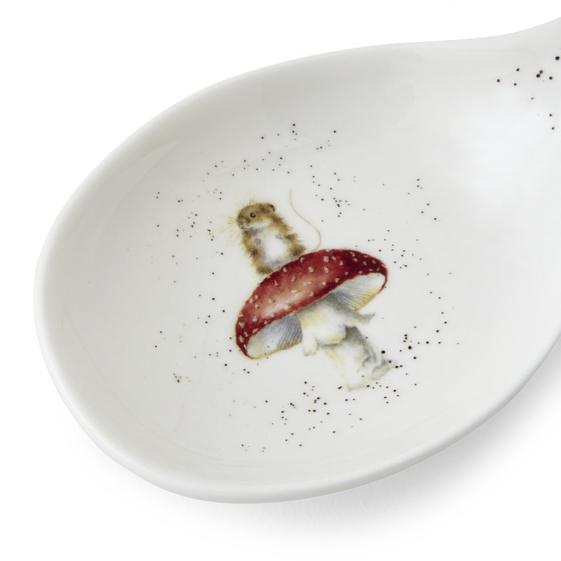 Wrendale Designs - Spoon Rest (Mouse on Mushroom)