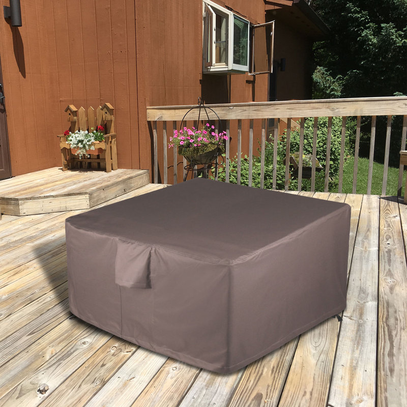 Outdoor Fire Pit Cover, 50" L x 50" W x 22" H