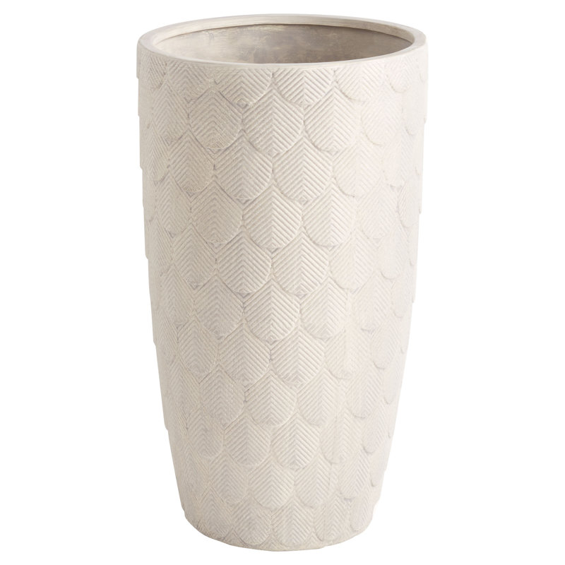 Nereus Handmade Ceramic Pot Planter, 20" H x 12" W x 12" D