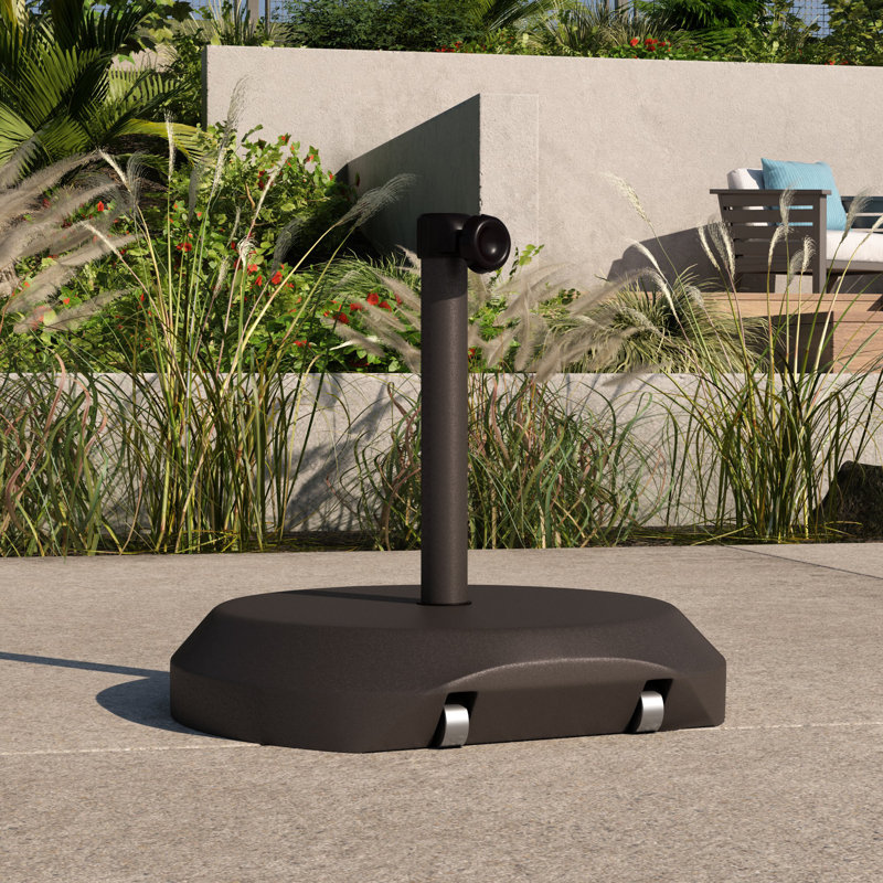 Base de parasol autoportante Hunnicutt, Bronze