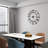 23.6” Non-Ticking Wall Clock Battery Operated