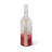 Assorted-color, Ombre Frosted Wine Bottles with Cotton Tassels, Warm White Lights and Timer Feature (Set of 3)