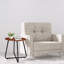 Patio Steel Side Table Woodgrain