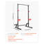 Cage à squat Power Cage, gymnase à la maison multifonctionnel Power Rack, équipement d'entraînement de la force 1000LBS avec 4 pinces à bande, crochets en J réglables et barres de sécurité pour le banc de pression Barbell Squat