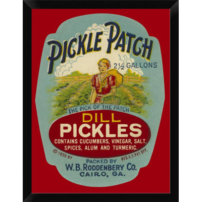 " Pickle Patch Dill Pickles "