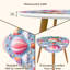 Ensemble de 2 tables basses gigognes Triangle