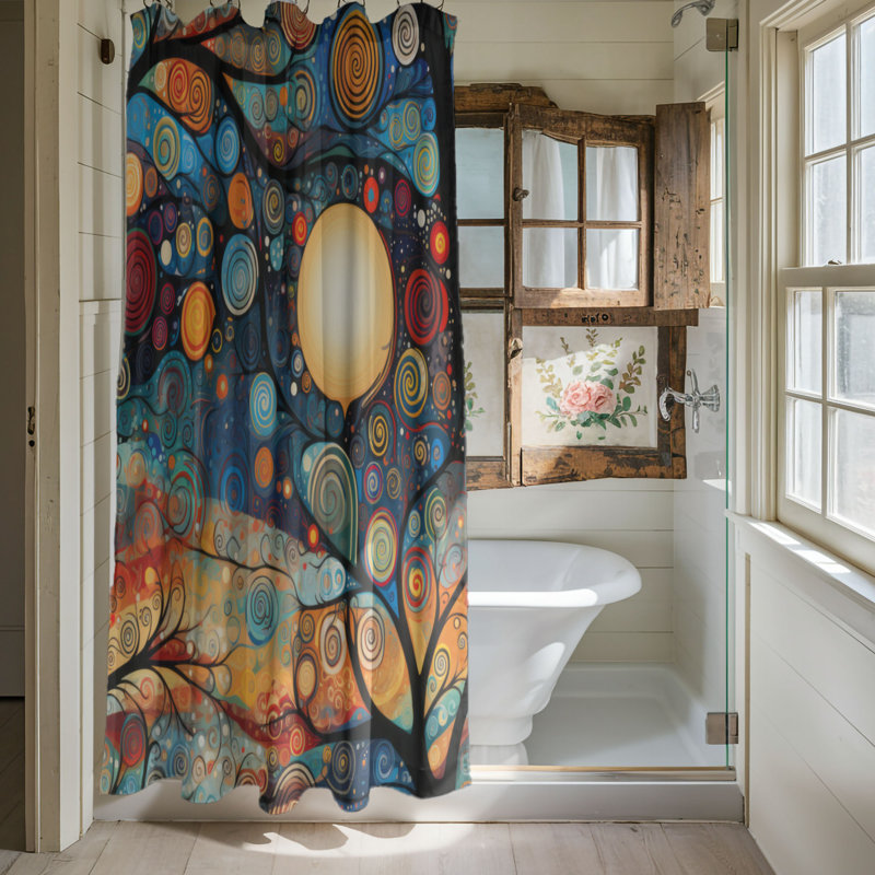 Merry Spruce - Premium Shower Curtain, H 74 po x l 71 po