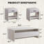 Ensemble de tables basses 3 pièces Dulane-931757719