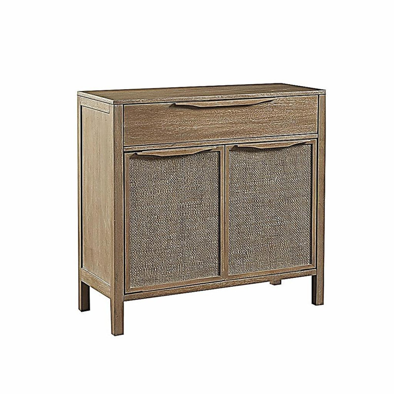 Commode d'appoint tissée 2 portes Palisades