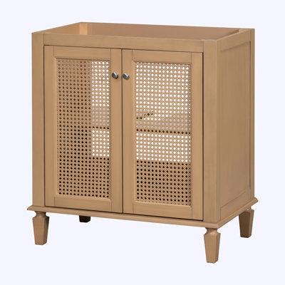 Meuble-lavabo autoportant avec tiroir caché