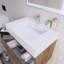Ensemble de meuble-lavabo mural simple 30 po Babajide-823393709