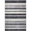 Tapis rayé gris / noir Purcellville-1271797394