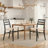 Paper Rope Metal Sidechair-893802947