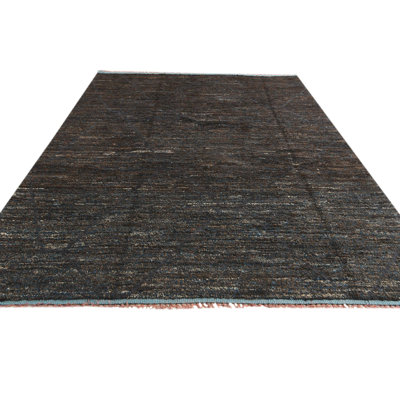 8x11 Pinson Blue and Brown Rug