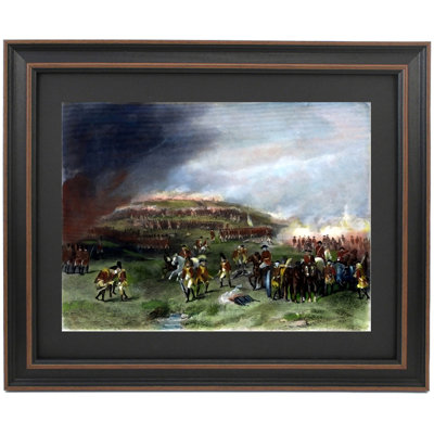 The Battle Of Bunker Hill, 1775 By Alonzo Chappel