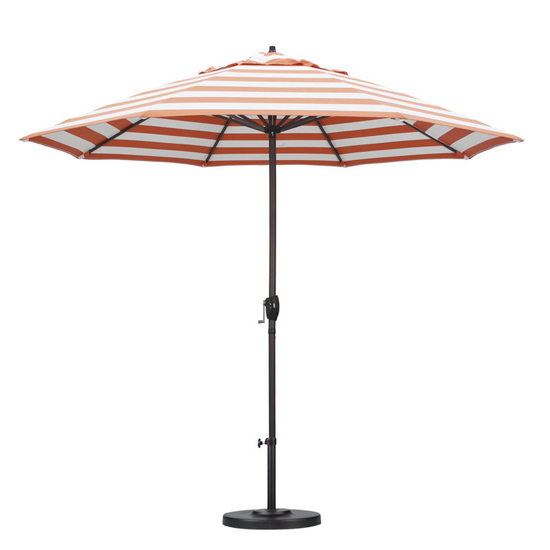 Mira 9' Market Sunbrella® Umbrella, Cabana Flame Sunbrella®
