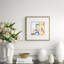 Interiors - Kumquat Tree Framed by Dana Gibson