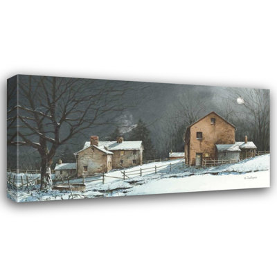 ArtDirect Rossini, John Gallery Wrapped Canvas Art Titled: Silent Night