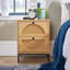 Amareya 40cm W Manufactured Wood Bedside Table