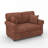 Chenille Chaise Lounge Sofa Bed With Removable Cushion-1238241483
