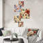 Mandragore - ensemble d'art mural floral de 5