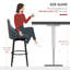 Tabouret de bar rotatif 29,5 po Annaleya-373974291