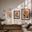 Segmented Citrus Botanical - Framed Print-1760839766-1760839765