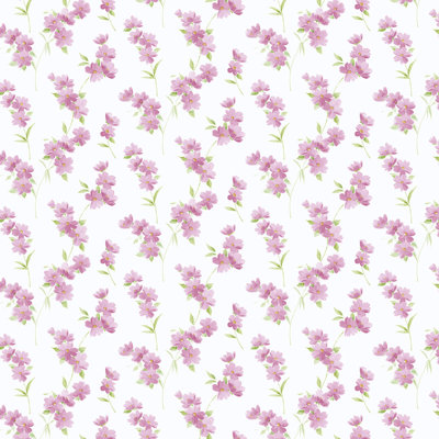 Amaranthine 32.7' x 20.5" Floral Wallpaper